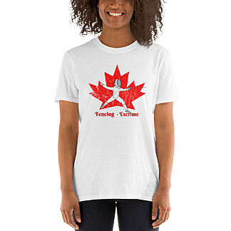 Canada Fencing/Escrime - Canadian T-Shirt - Fencing Love