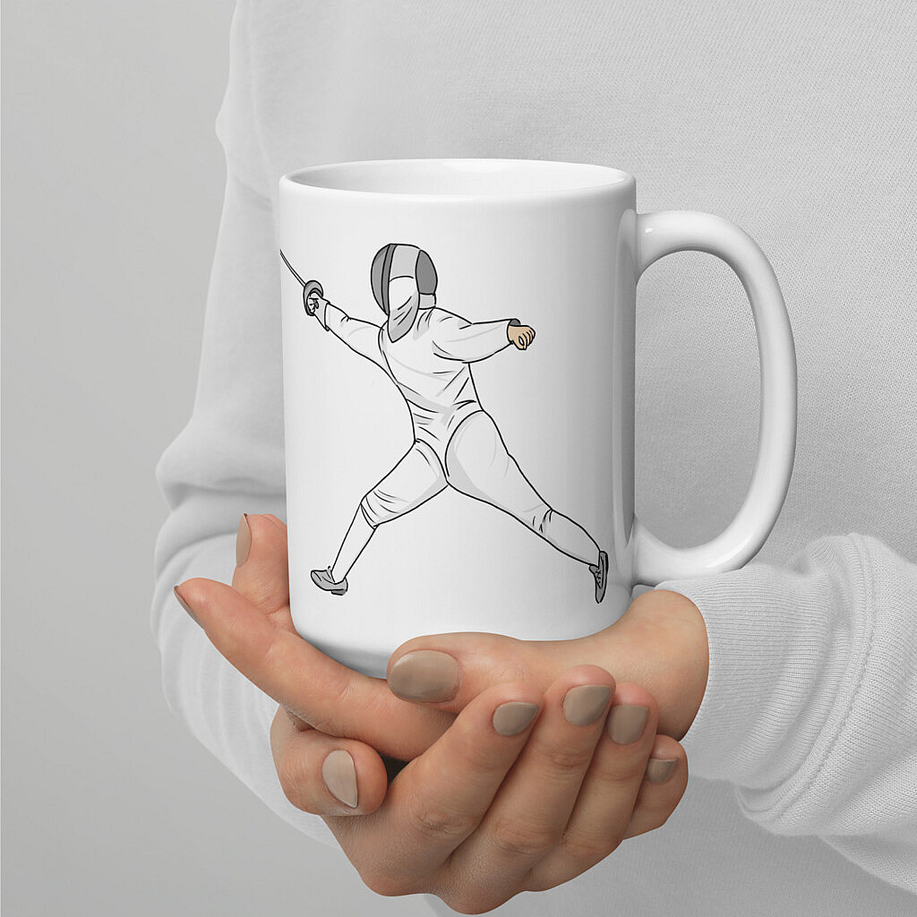 Funny Modern Fencing Sport Definition Mug - Fencing Love