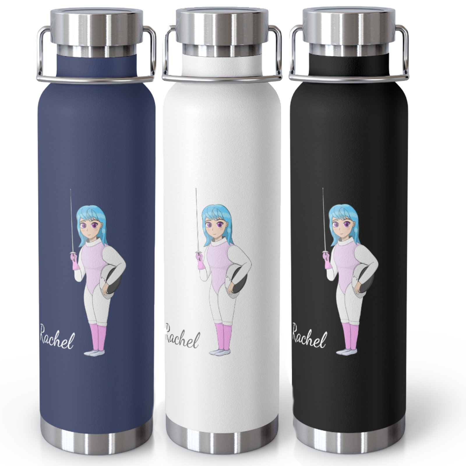Girly Fencing Tumbler - Fencing Love