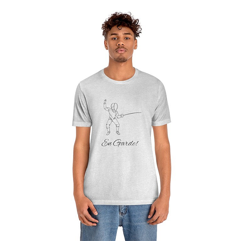 En Garde Fencer T-Shirt - Fencing Love